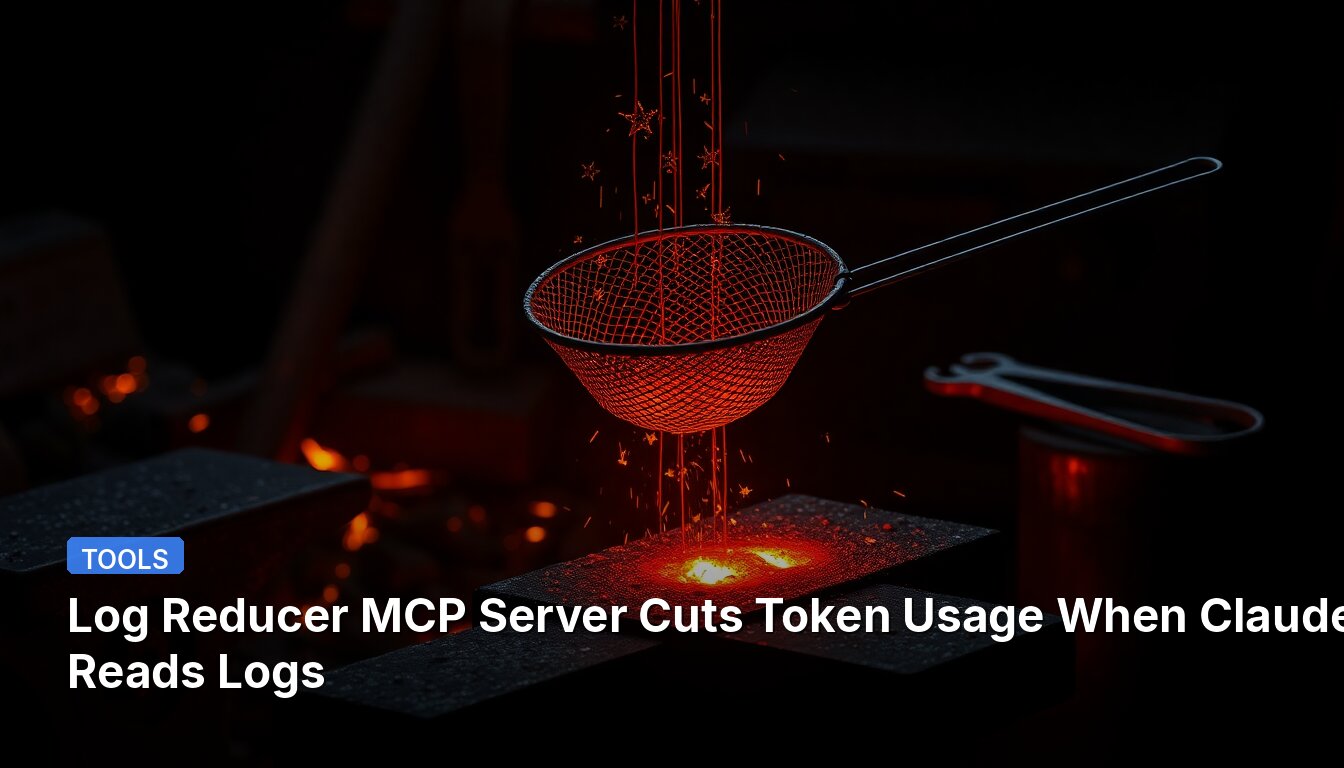 Log Reducer MCP Server reduziert Token-Verbrauch, wenn Claude Code Protokolle liest