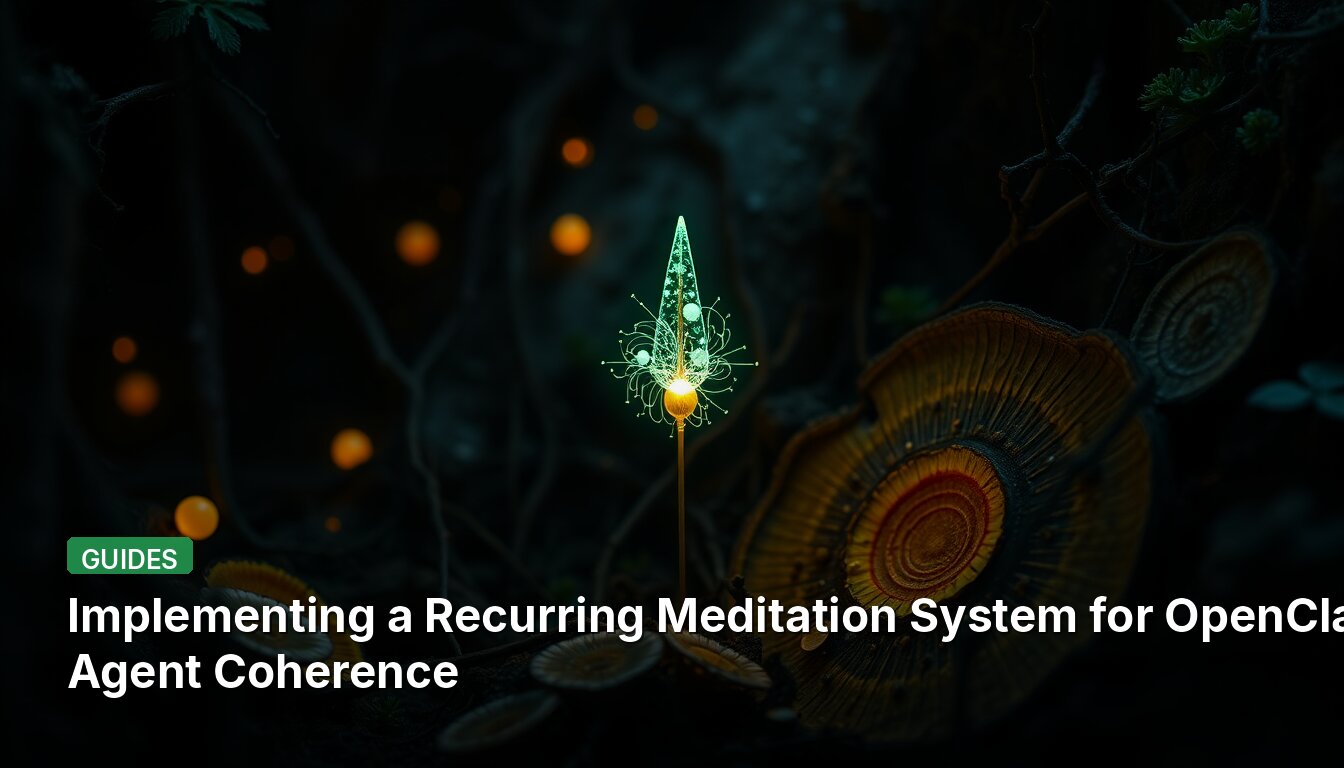 Implementierung eines wiederkehrenden Meditationssystems für die Kohärenz des OpenClaw-Agenten