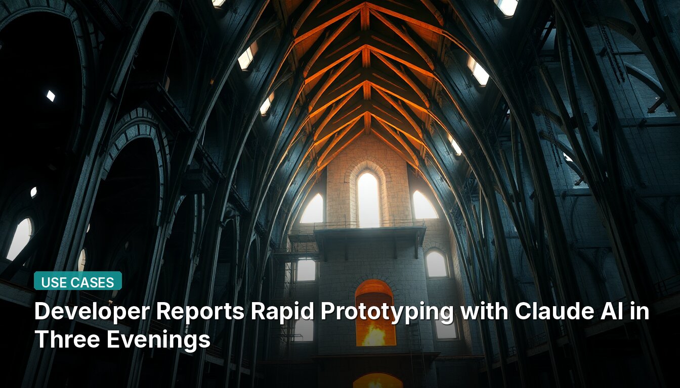 Entwickler berichtet über Rapid Prototyping mit Claude AI in drei Abenden