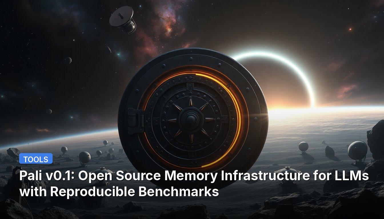 Pali v0.1: Open Source Memory Infrastructure for LLMs with Reproducible Benchmarks