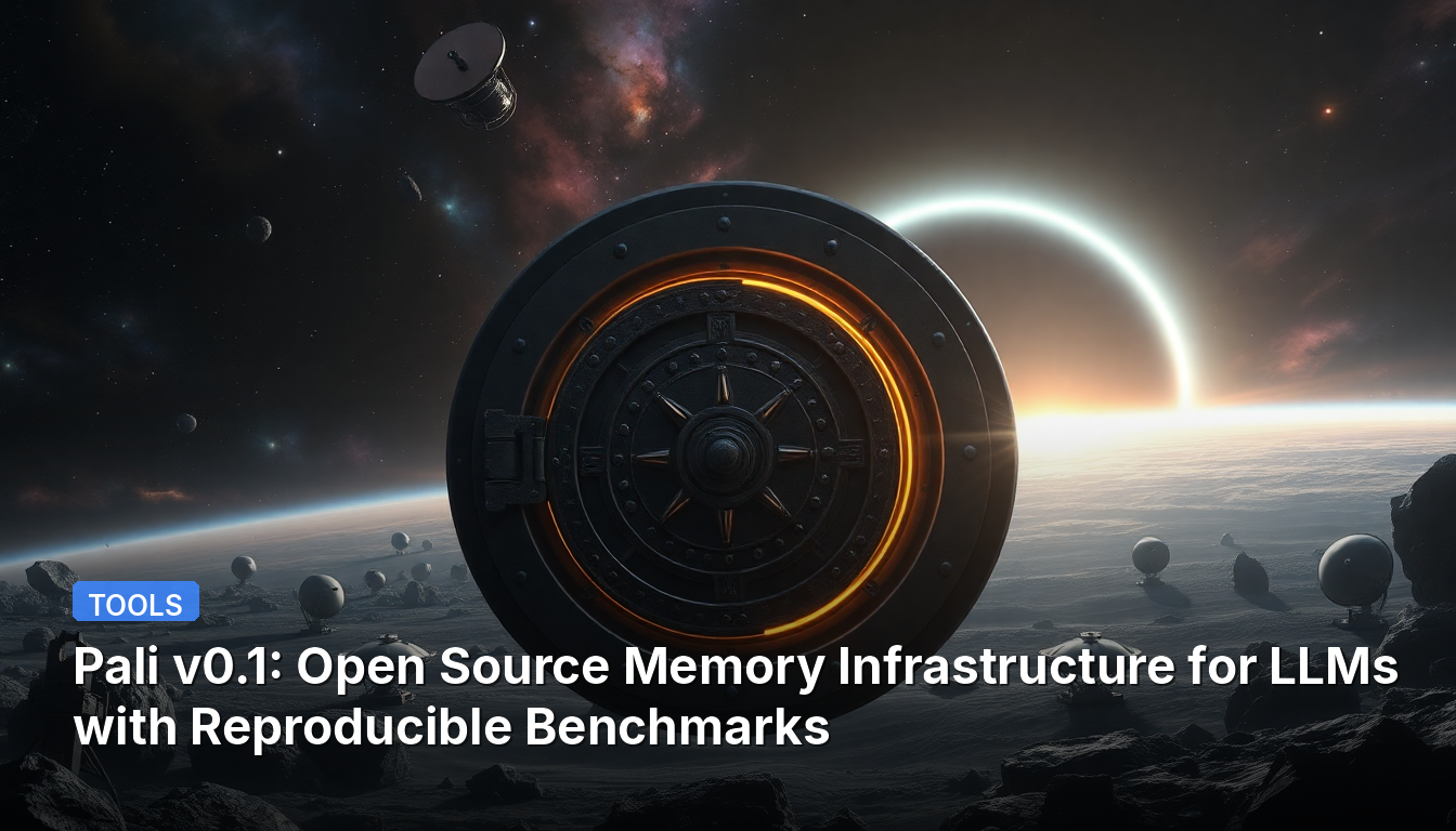 Pali v0.1: Infraestrutura de Memória de Código Aberto para LLMs com Benchmarks Reproduzíveis