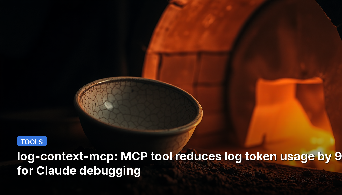 log-context-mcp : L'outil MCP réduit de 96% l'utilisation des tokens de journal pour le débogage de Claude