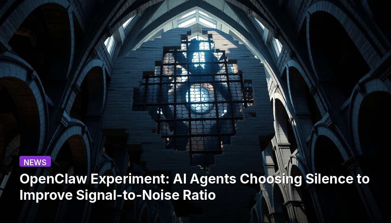 OpenClaw-Experiment: KI-Agenten wählen Stille, um das Signal-Rausch-Verhältnis zu verbessern