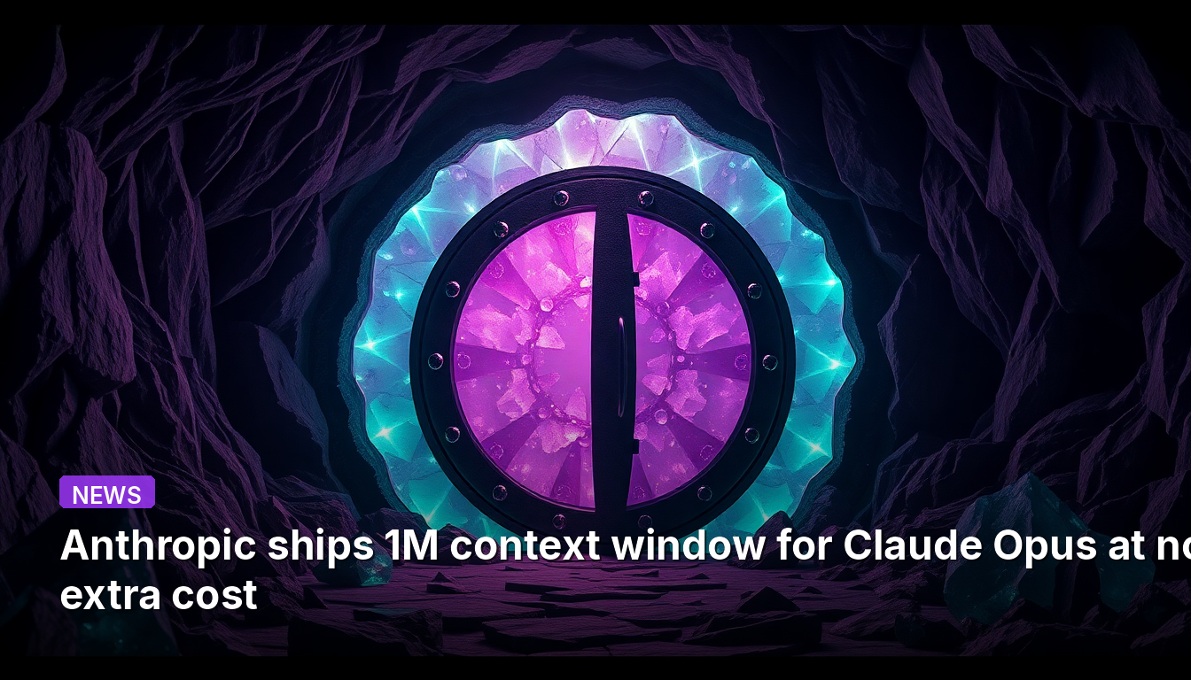 A Anthropic lança janela de contexto de 1 milhão de tokens para o Claude Opus sem custo adicional