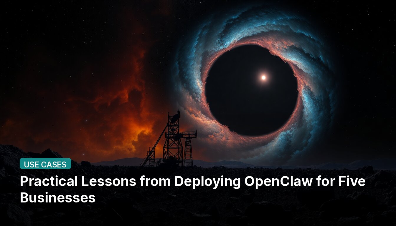 Lecciones Prácticas de la Implementación de OpenClaw para Cinco Empresas