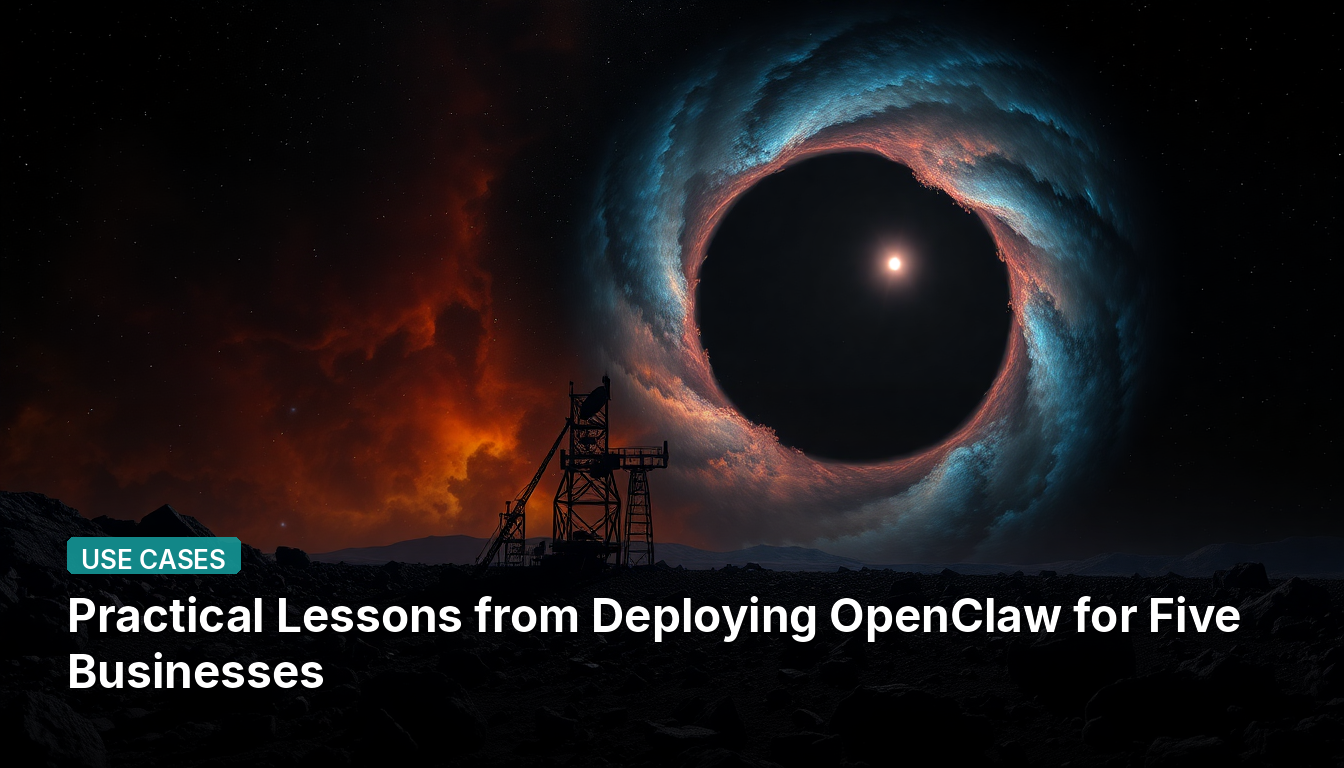 5つのビジネスにOpenClawを導入して得られた実践的な教訓