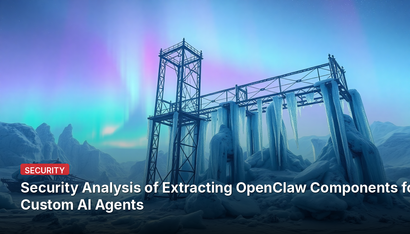 Análise de Segurança da Extração de Componentes do OpenClaw para Agentes de IA Personalizados