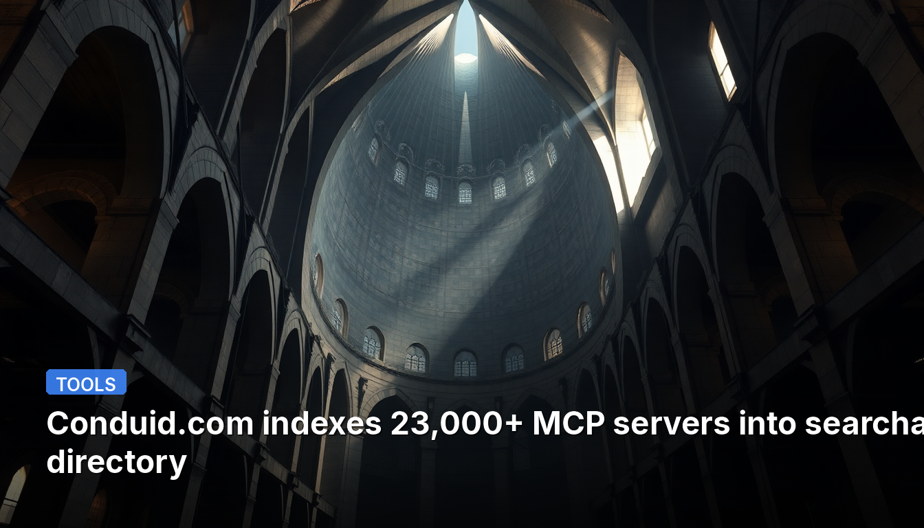 Conduid.comは23,000以上のMCPサーバーを検索可能なディレクトリにインデックス化しています。