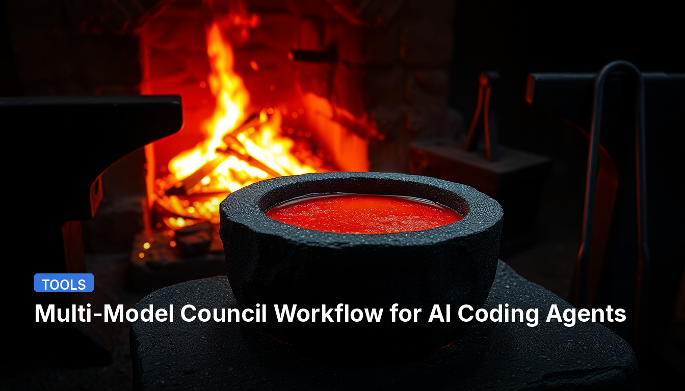 Conselho de Fluxo de Trabalho Multi-Modelo para Agentes de IA de Codificação