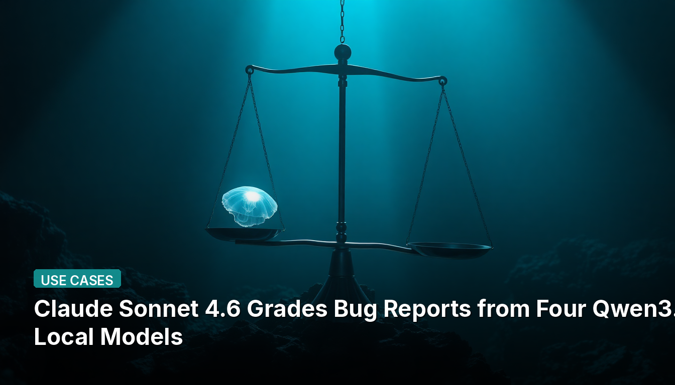 Claude Sonnet 4.6 のグレードに関する、4つのQwen3.5ローカルモデルからのバグレポート