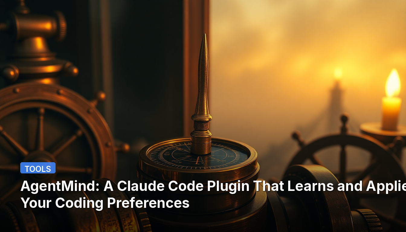 AgentMind: Um Plugin de Código do Claude Que Aprende e Aplica Suas Preferências de Codificação