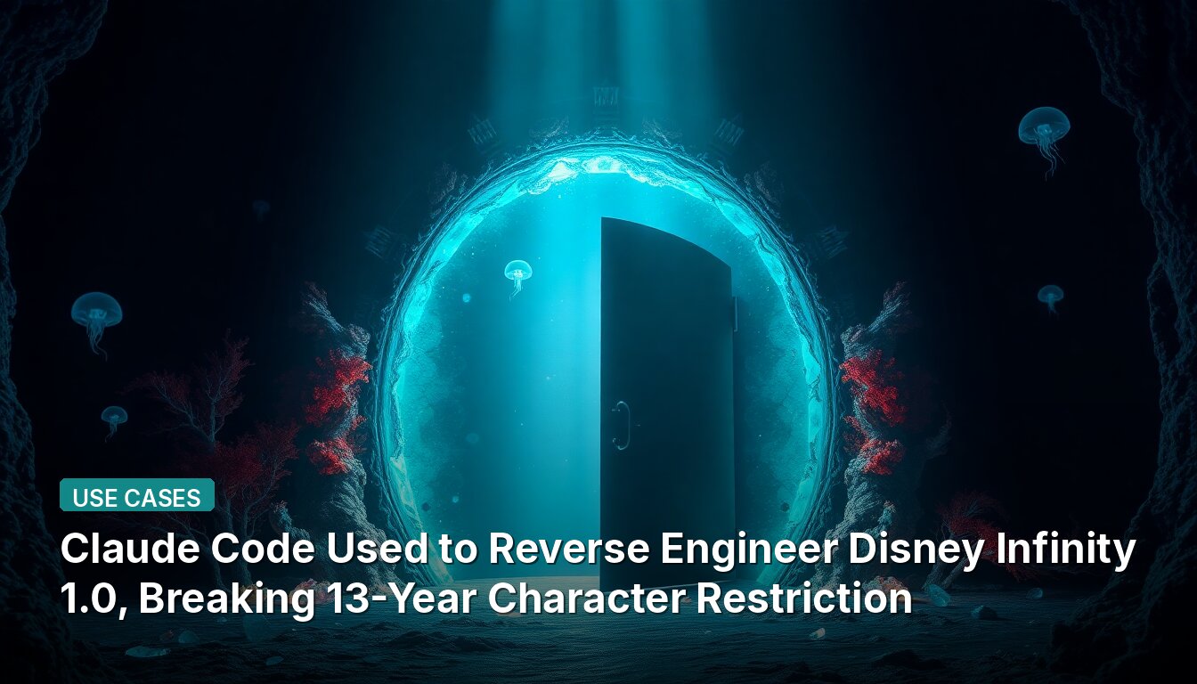Claude-Code zur Reverse-Engineering von Disney Infinity 1.0 verwendet, durchbricht 13-jährige Charakterbeschränkung