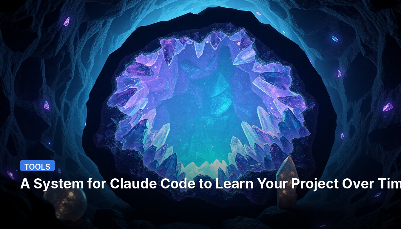 A System for Claude Code to Learn Your Project Over Time