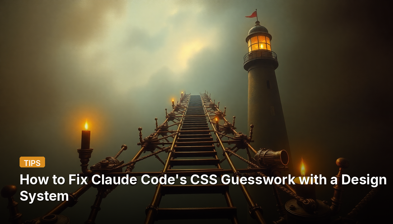 디자인 시스템으로 Claude Code의 CSS 추측 작업을 수정하는 방법