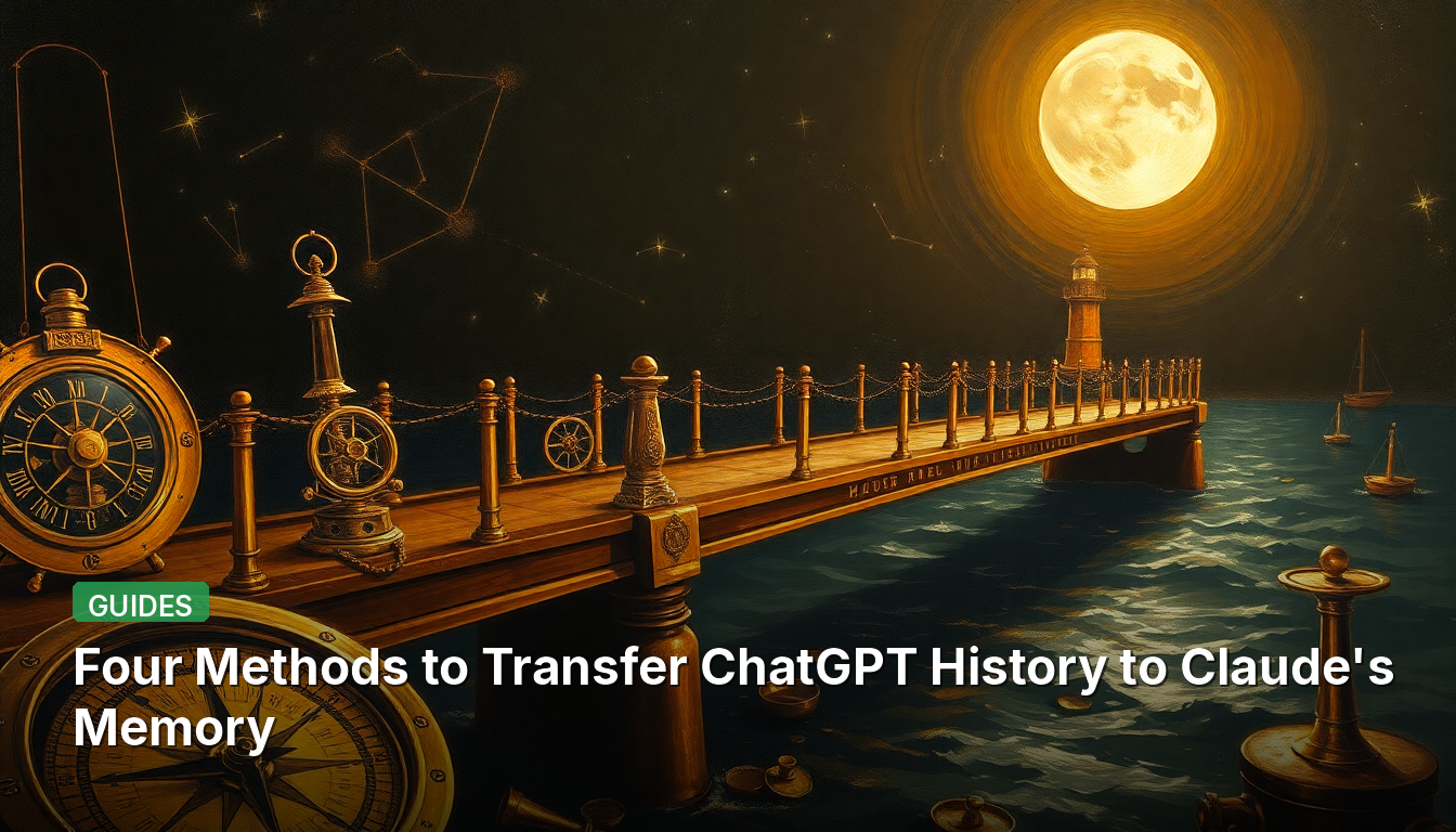Cuatro Métodos para Transferir el Historial de ChatGPT a la Memoria de Claude