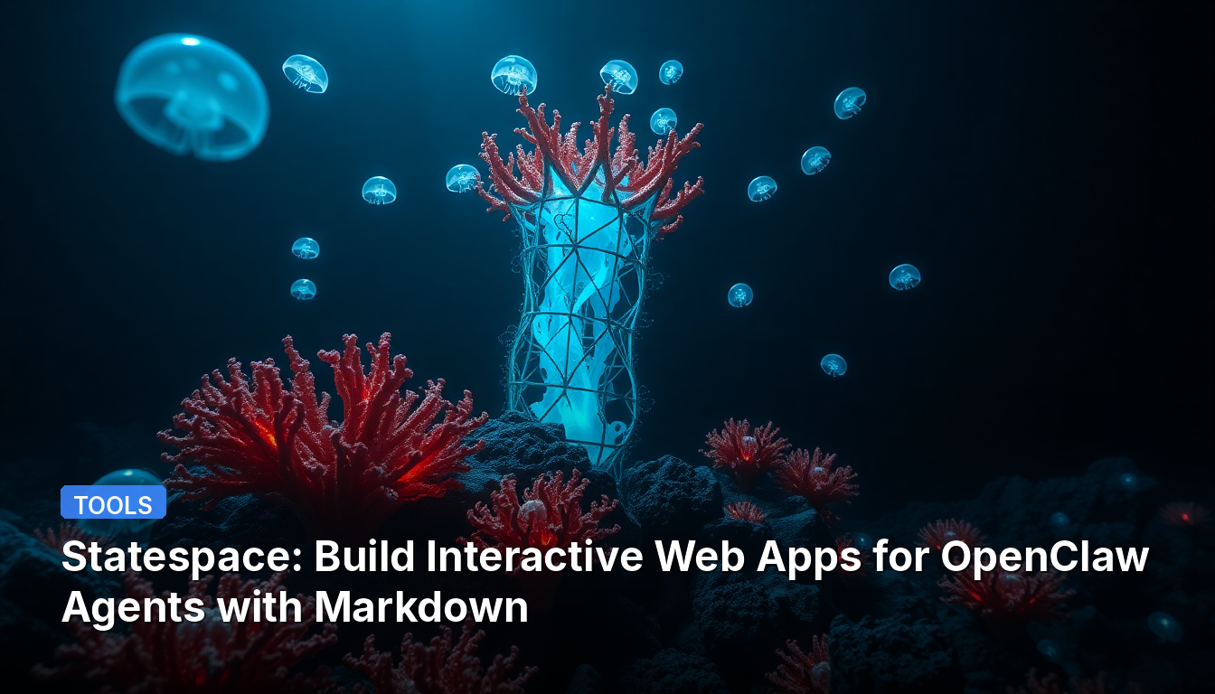Espaço de Estados: Crie Aplicativos Web Interativos para Agentes OpenClaw com Markdown