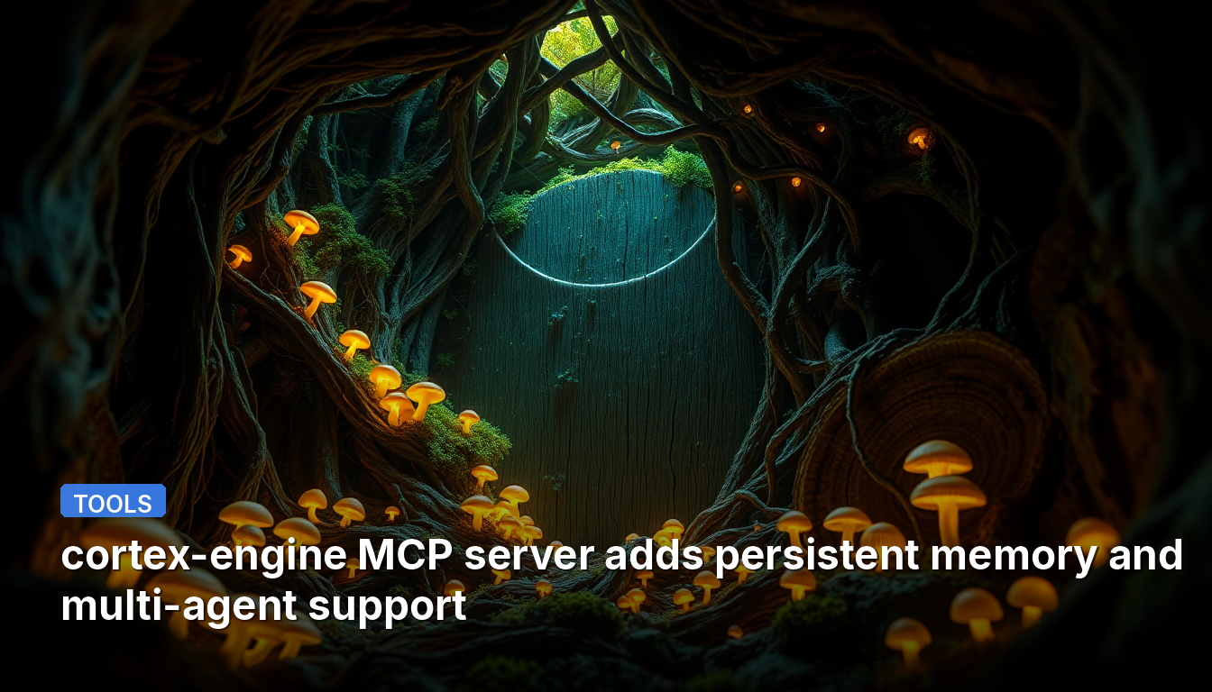 Le serveur MCP cortex-engine ajoute une mémoire persistante et une prise en charge multi-agents