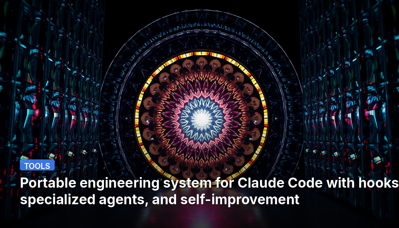 Claude Code用のポータブルエンジニアリングシステム:フック、専門エージェント、自己改善機能を搭載