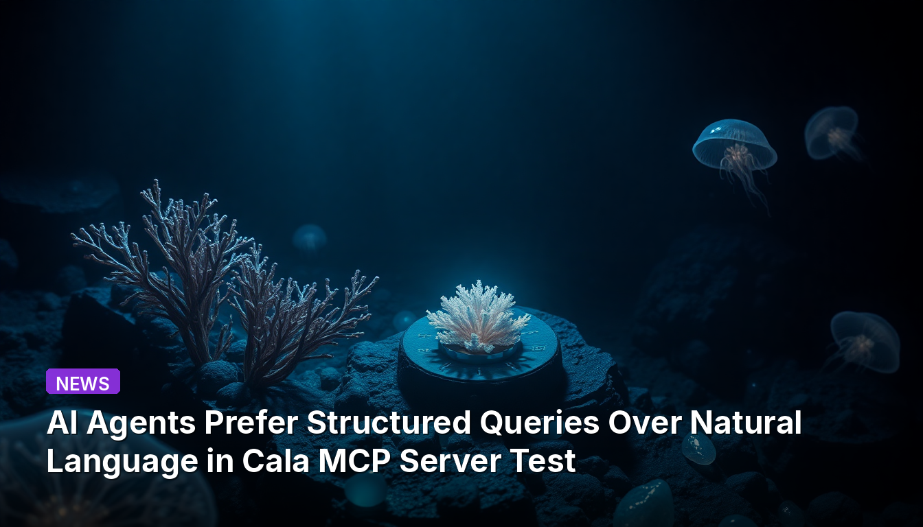 AIエージェントは、Cala MCPサーバーテストにおいて自然言語よりも構造化されたクエリを好む