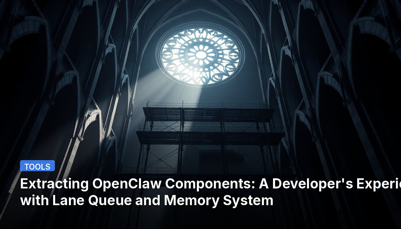 Extracción de Componentes de OpenClaw: La Experiencia de un Desarrollador con la Cola de Carriles y el Sistema de Memoria