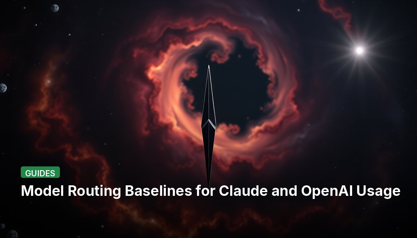 Linhas de Base de Roteamento de Modelos para Uso do Claude e OpenAI