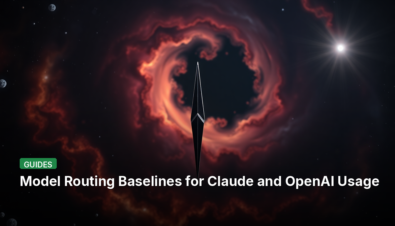 Model Routing Baselines for Claude and OpenAI Usage