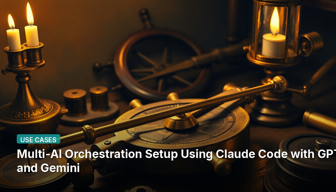 Configuração de Orquestração Multi-IA Usando Claude Code com GPT e Gemini