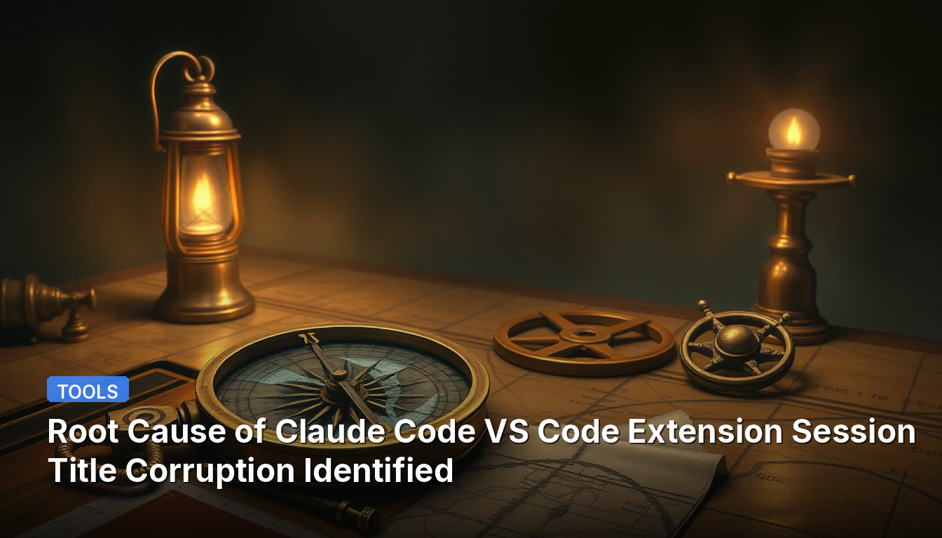 Causa Raiz da Corrupção do Título da Sessão da Extensão Claude Code do VS Code Identificada