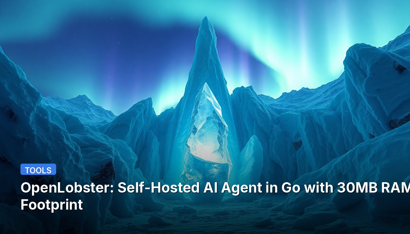 OpenLobster : Agent IA auto-hébergé en Go avec une empreinte mémoire de 30 Mo