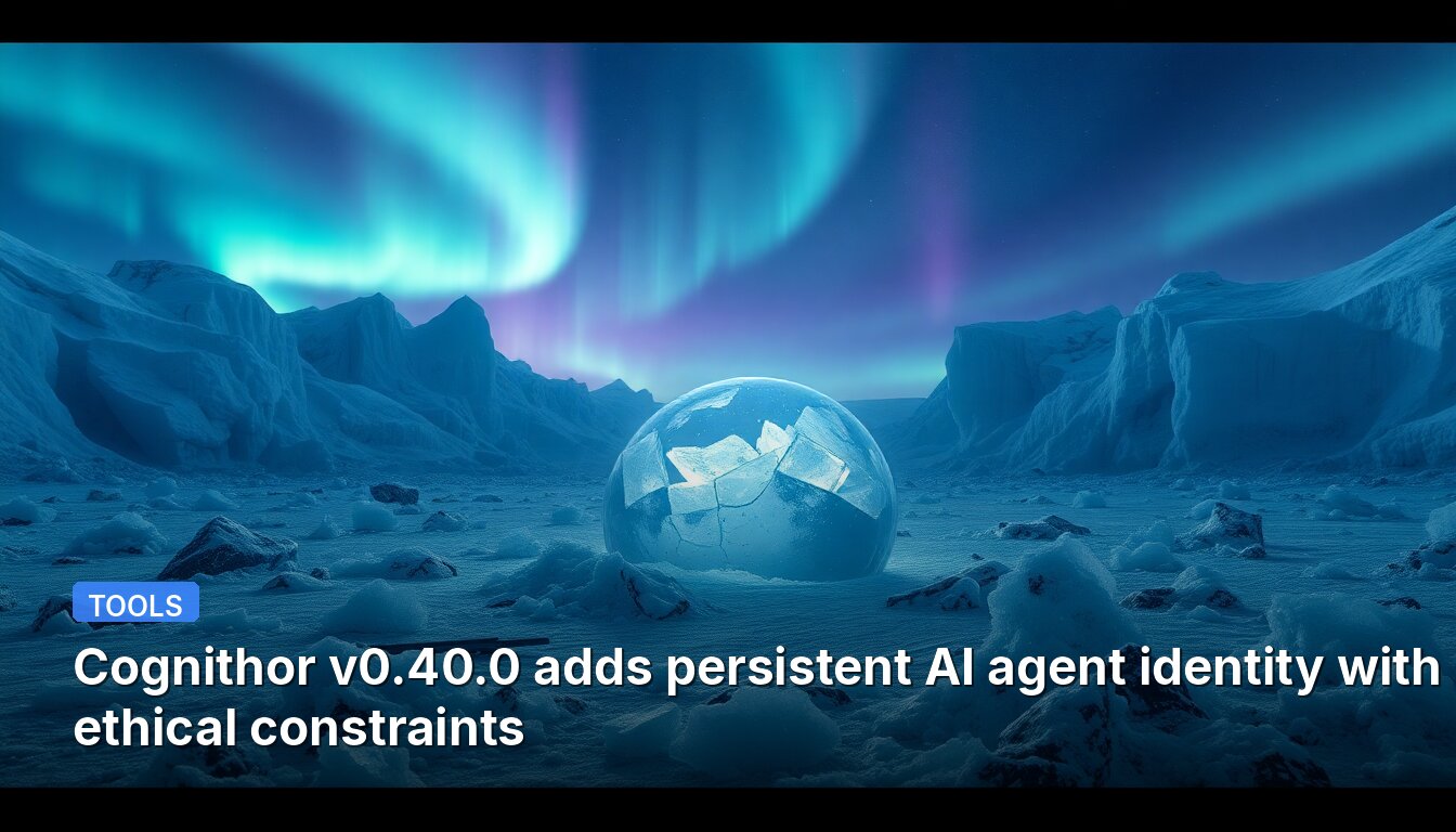 Cognithor v0.40.0 добавляет постоянную идентичность ИИ-агента с этическими ограничениями.