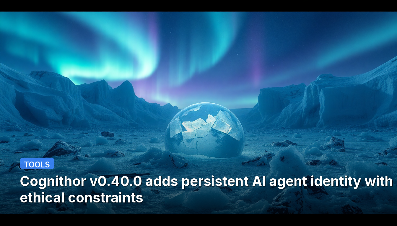 Cognithor v0.40.0 adiciona identidade persistente de agente de IA com restrições éticas