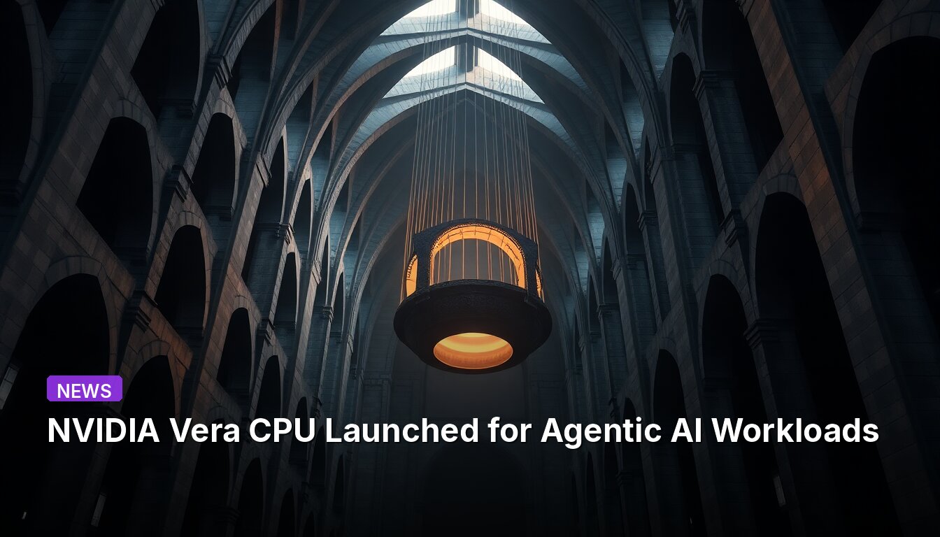 NVIDIA lanza la CPU Vera para cargas de trabajo de IA agentica