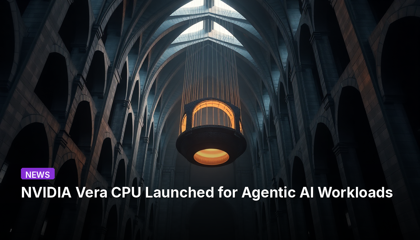 NVIDIA Vera CPU für agentische KI-Workloads gestartet