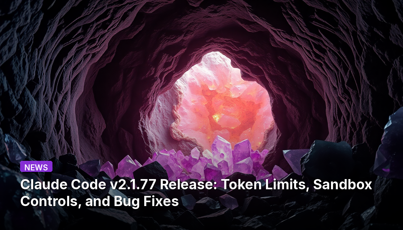 Claude Code v2.1.77 Lanzamiento: Límites de Tokens, Controles de Sandbox y Correcciones de Errores