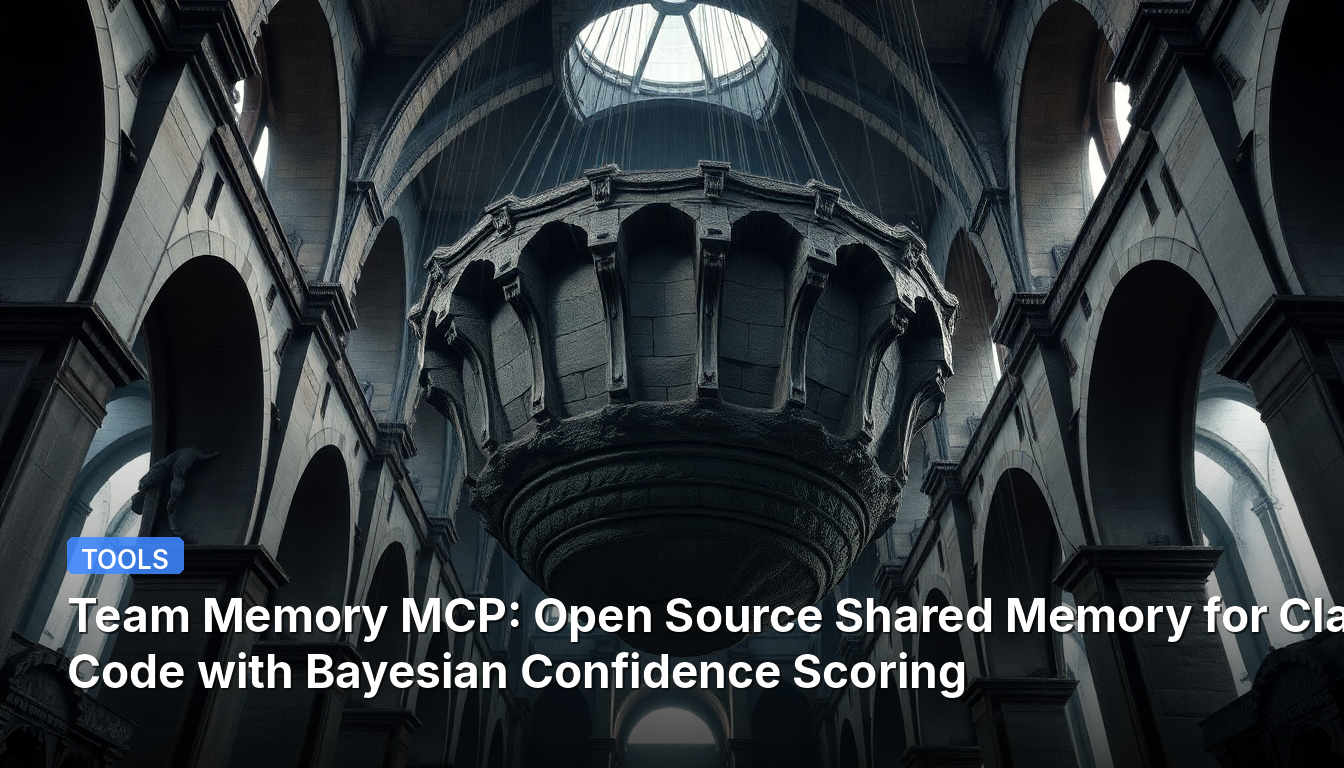 Équipe Mémoire MCP : Mémoire Partagée Open Source pour Claude Code avec Notation de Confiance Bayésienne