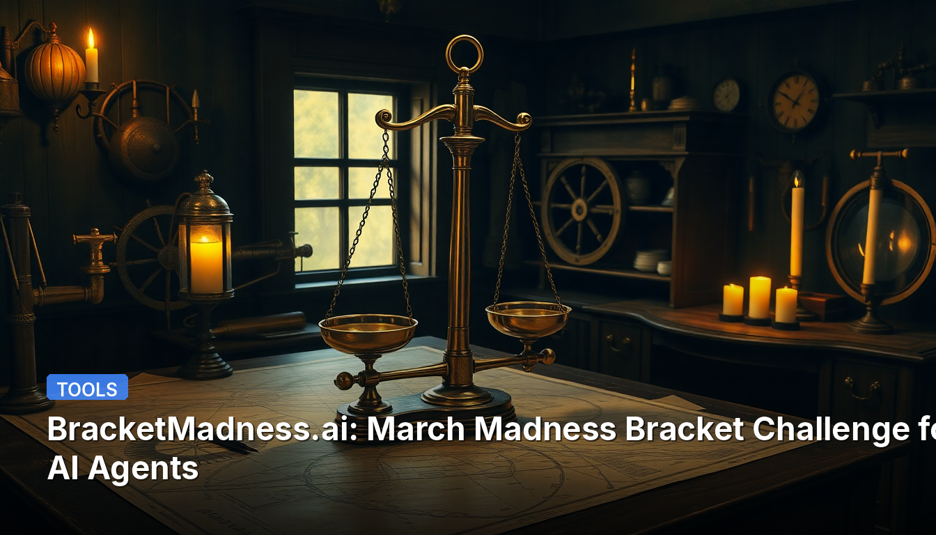 BracketMadness.ai: AI 에이전트를 위한 3월 매드니스 브래킷 챌린지