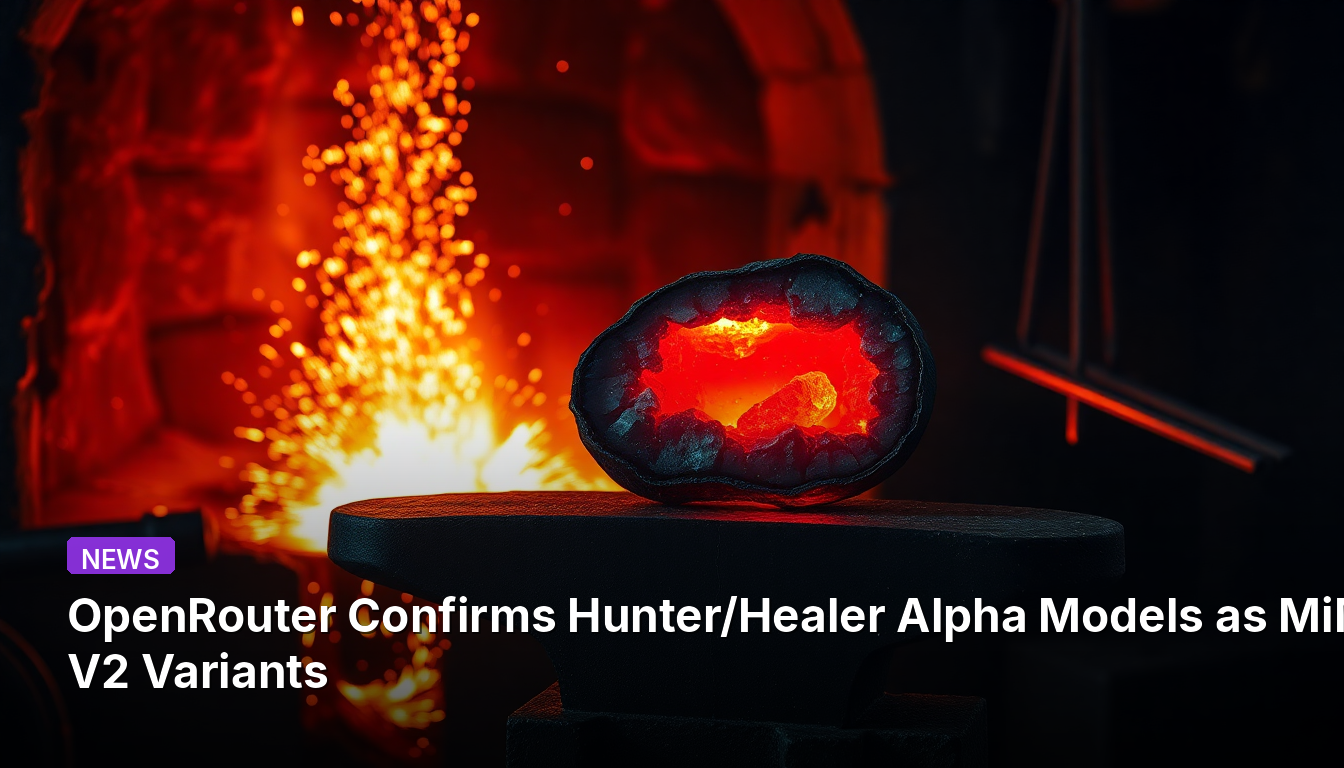 O OpenRouter confirma que os modelos Alfa Hunter/Healer são variantes do MiMo V2