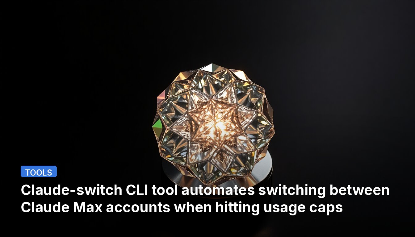L'outil CLI Claude-switch automatise le basculement entre les comptes Claude Max lors du dépassement des plafonds d'utilisation.