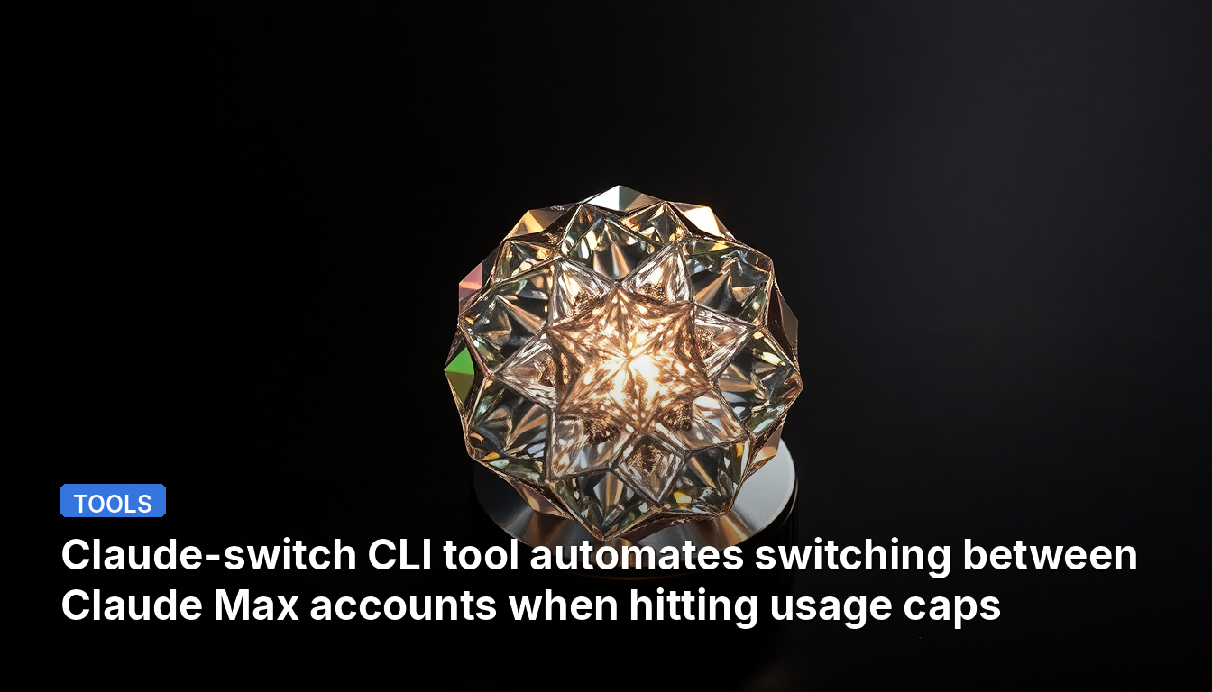 Claude-switch CLIツールは、使用制限に達した際にClaude Maxアカウントを自動で切り替えることを可能にします。
