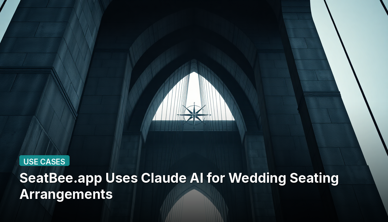 SeatBee.app은 웨딩 좌석 배치에 Claude AI를 활용합니다