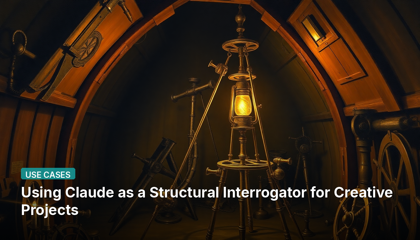 Utiliser Claude comme Interrogateur Structurel pour des Projets Créatifs