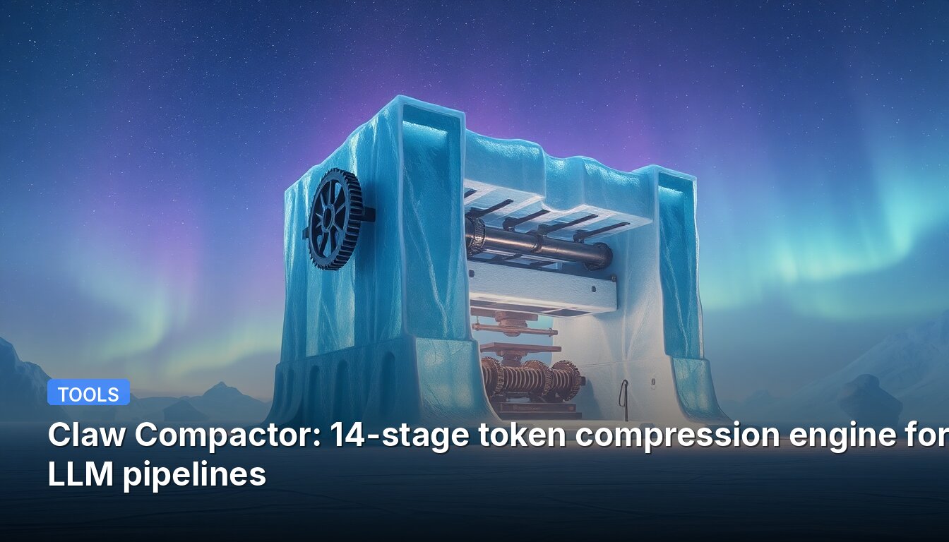 Compactador de Garras: motor de compresión de tokens de 14 etapas para canalizaciones de LLM
