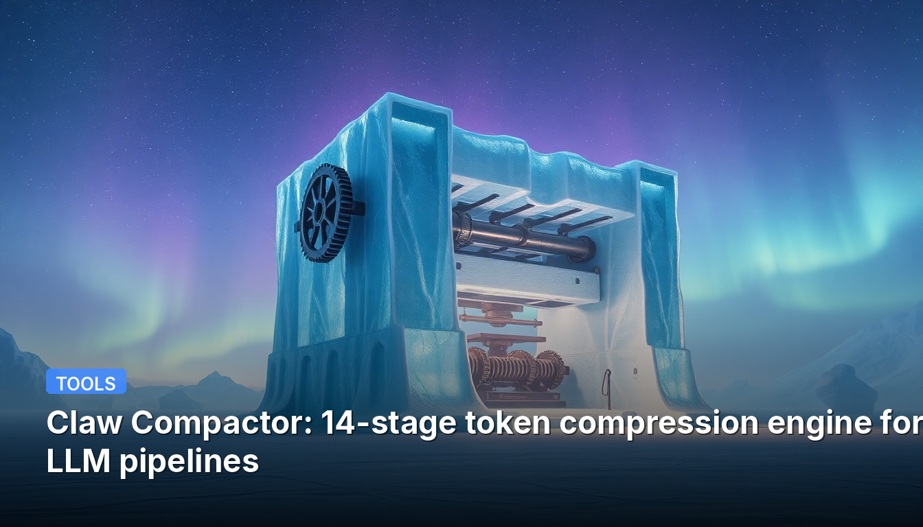 Compacteur à Griffes : moteur de compression de tokens en 14 étapes pour pipelines LLM