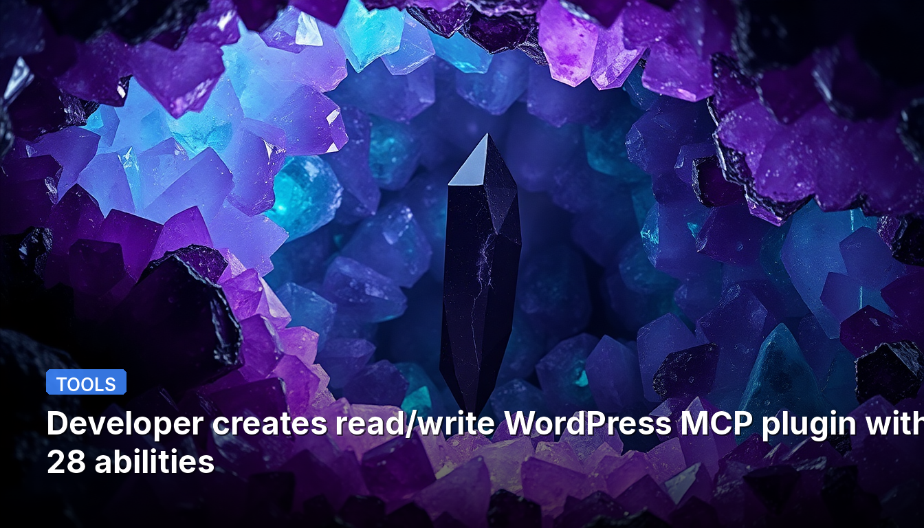 開発者が28の機能を備えた読み書き可能なWordPress MCPプラグインを作成
