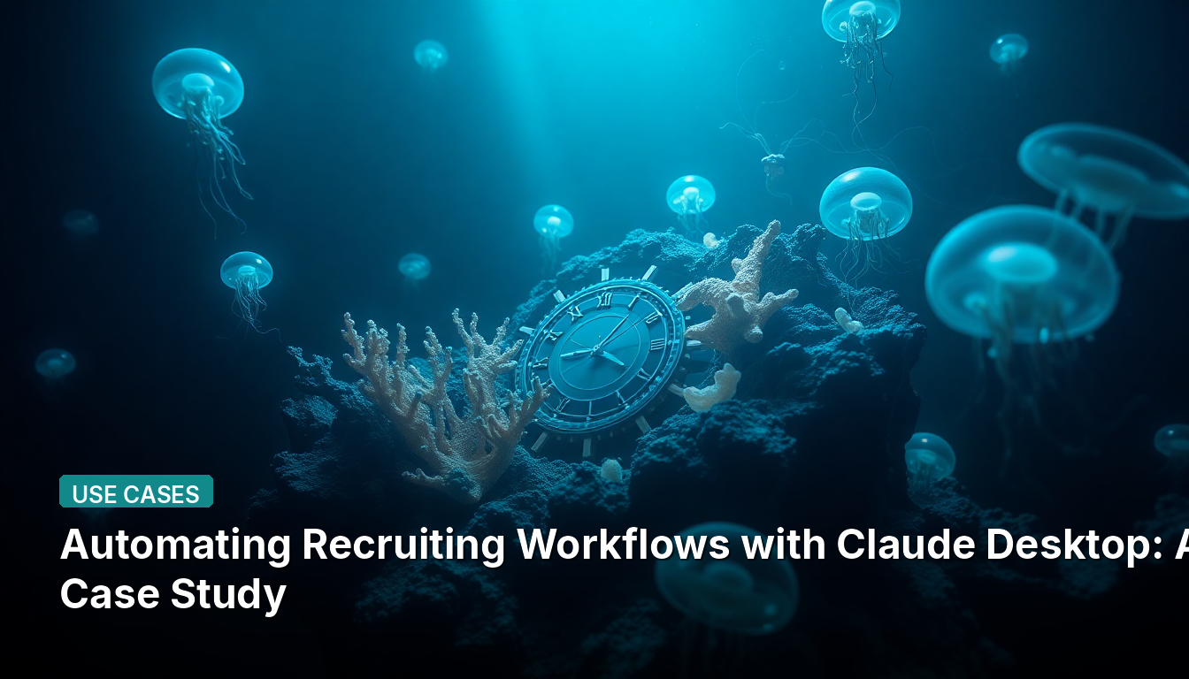 Automating Recruiting Workflows with Claude Desktop: A Case Study