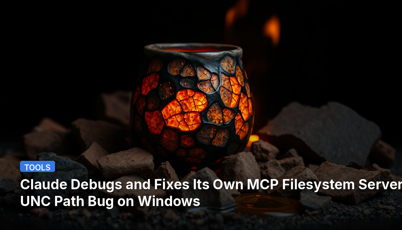 Claude Depura e Corrige Seu Próprio Bug de Caminho UNC no Servidor de Sistema de Arquivos MCP no Windows