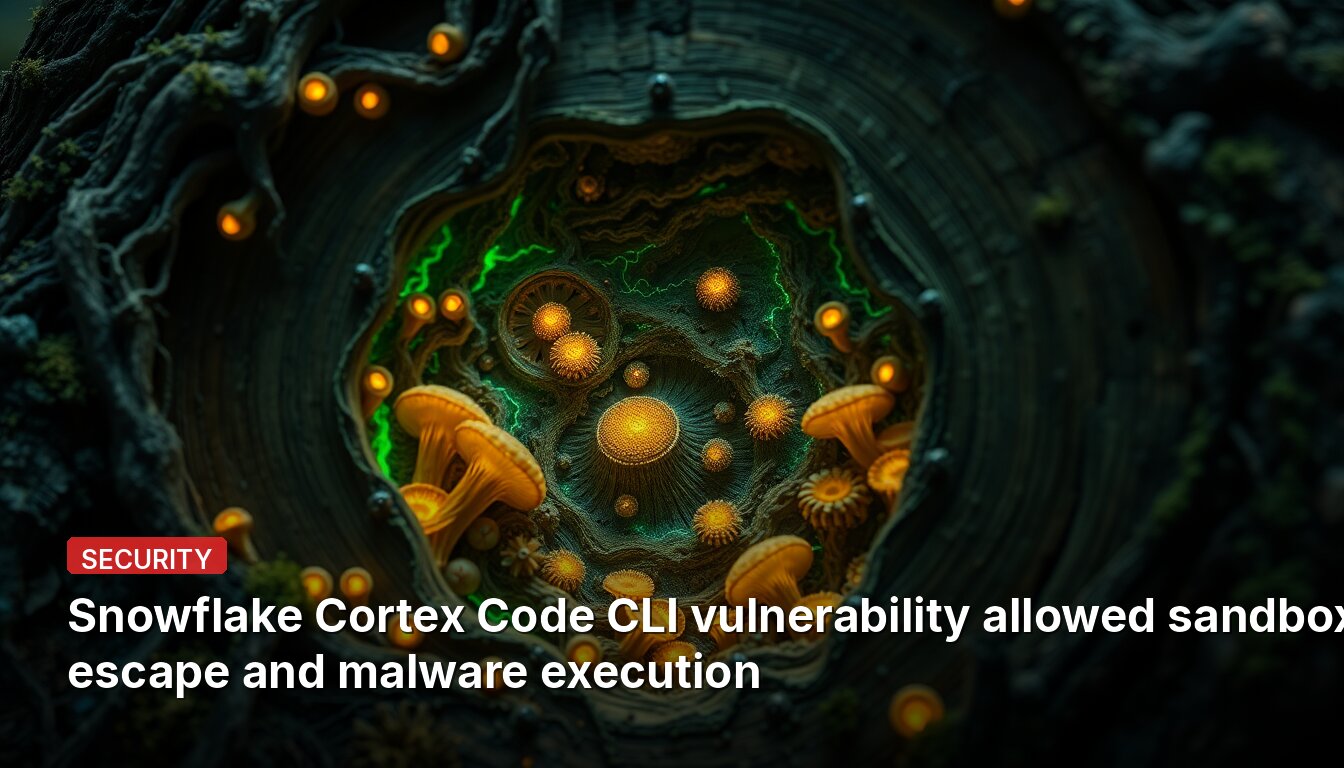 Уязвимость в Snowflake Cortex Code CLI позволяла обходить песочницу и выполнять вредоносный код
