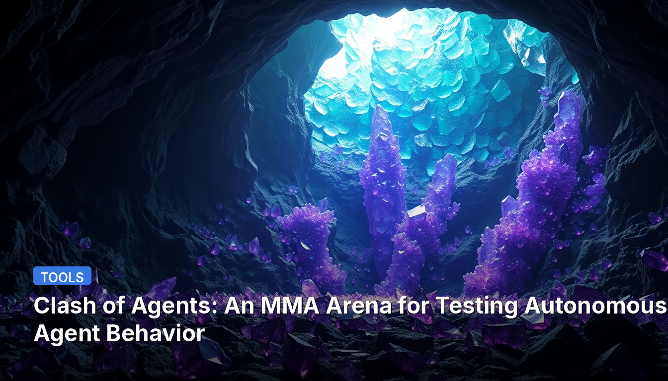에이전트 충돌: 자율 AI 에이전트 행동 테스트를 위한 MMA 아레나