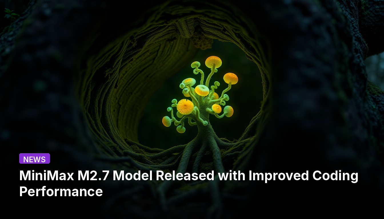 MiniMax M2.7 모델 출시, 코딩 성능 향상