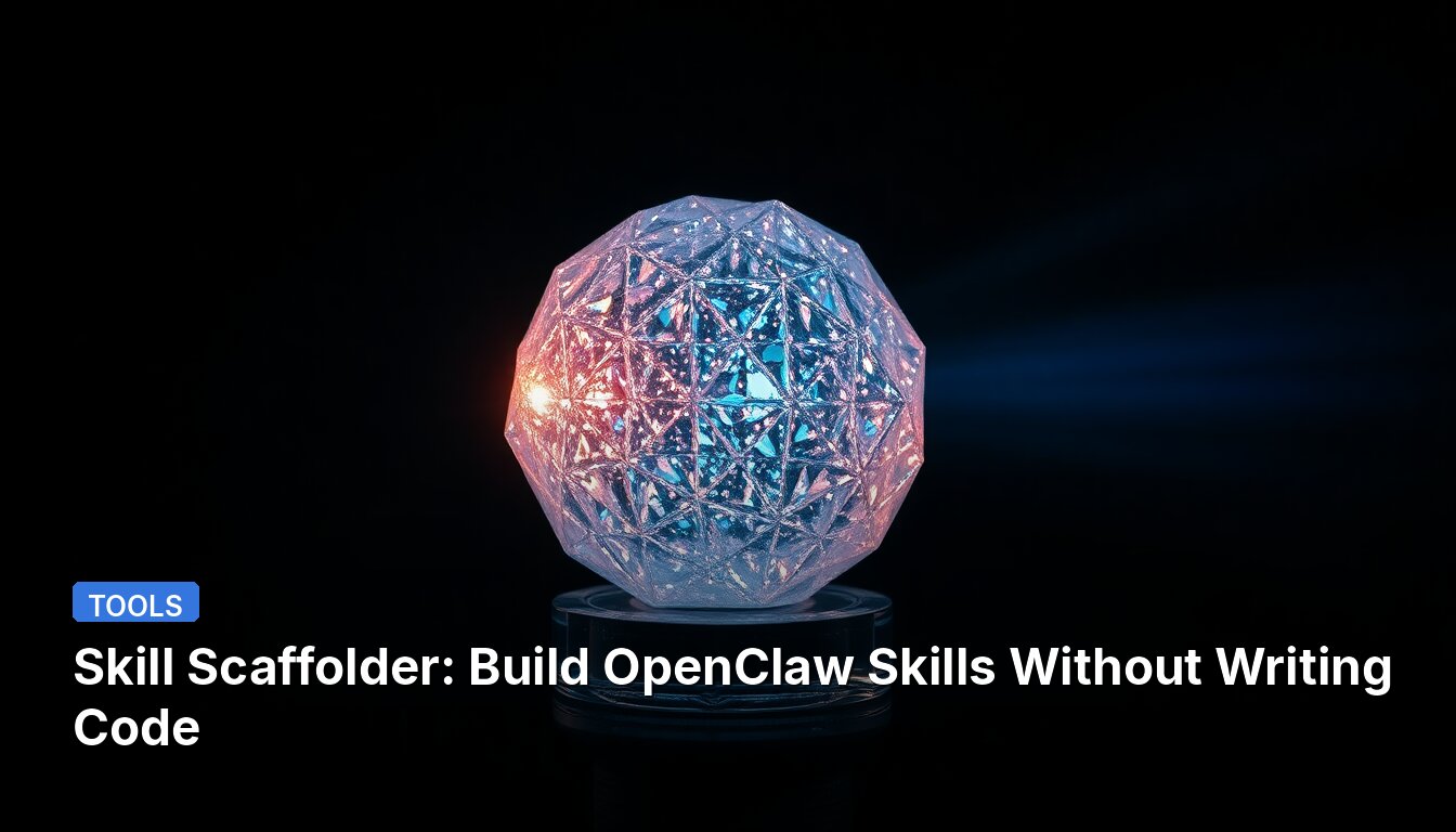 Skill Scaffolder: Build OpenClaw Skills Without Writing Code